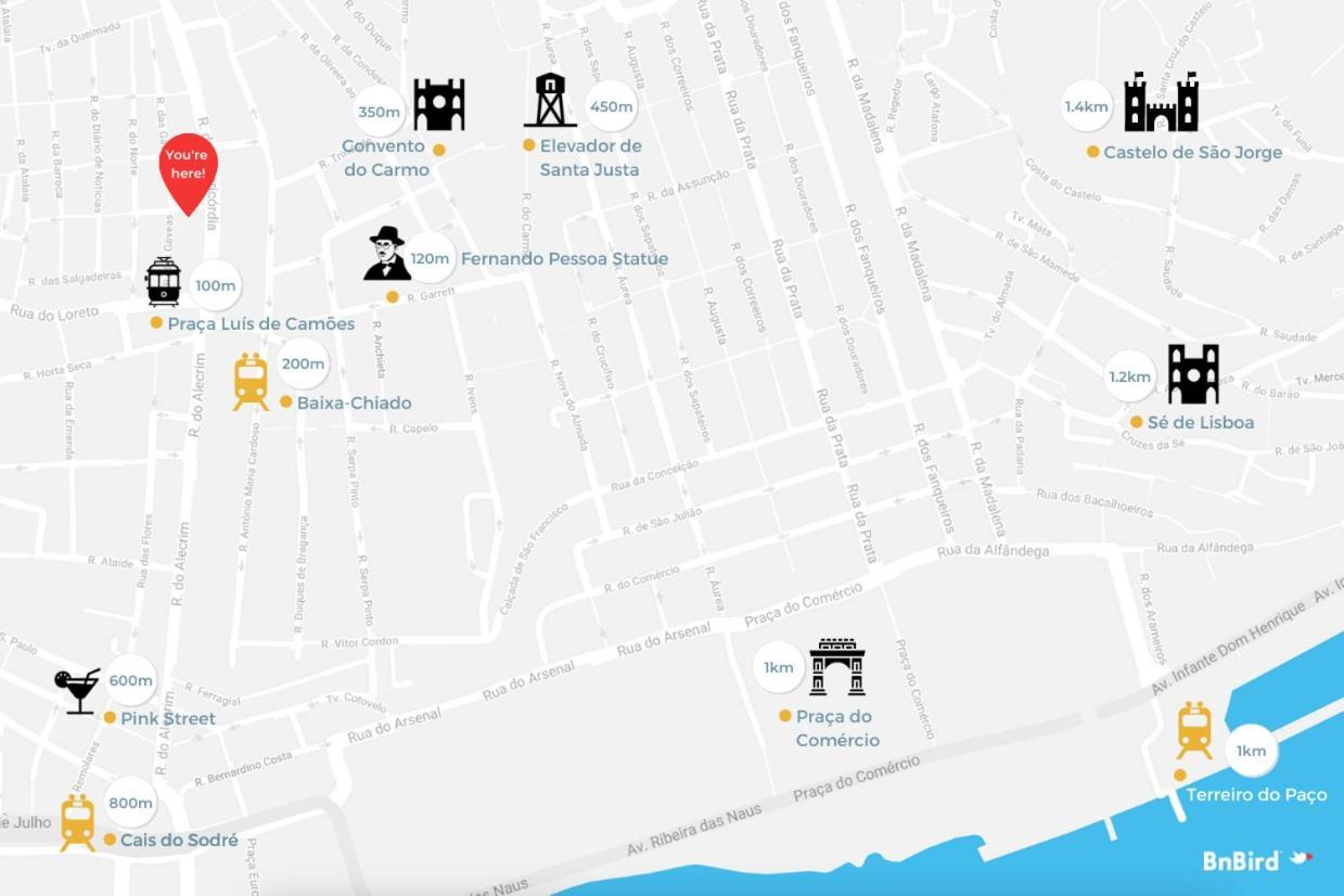 Chiado Prime Camoes Apartment Lisboa Екстериор снимка